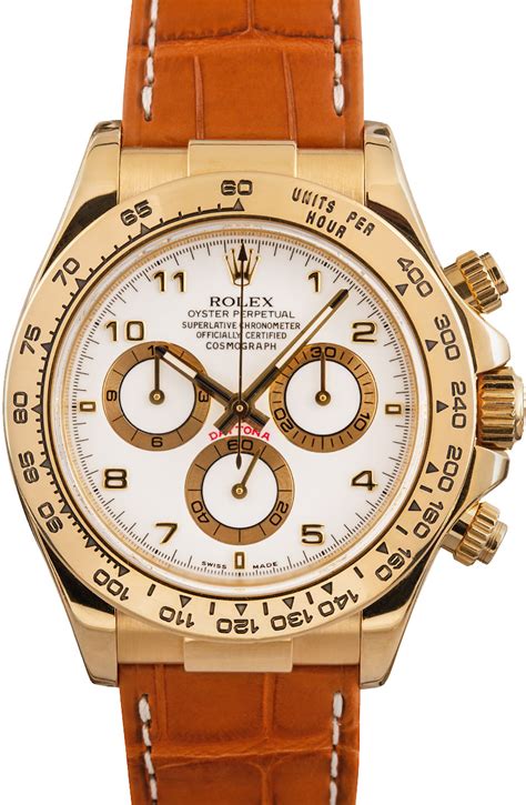 rolex daytona 116518 used pre-owned|solid gold rolex daytona price.